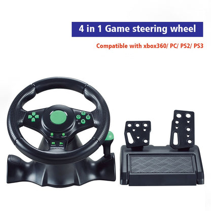 7-in-1 steering wheel Suitable for Switch/Xbox One/360/PS4/PS2/PS3/PC racing games