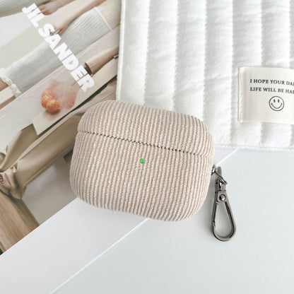 Apple Wireless Earphone Case Suitable for Airpods Pro2 Pure Ribbon Buckle Earphone Protective Cover